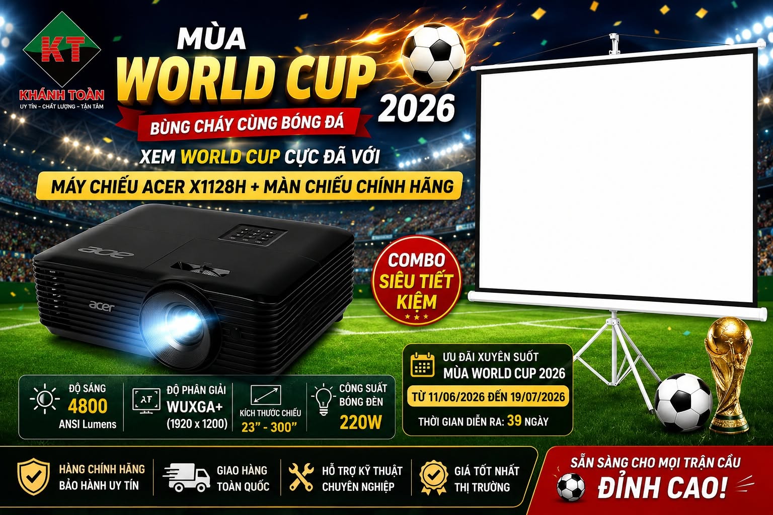 MÙA WORLD CUP 2026 – BÙNG CHÁY CÙNG BÓNG ĐÁ