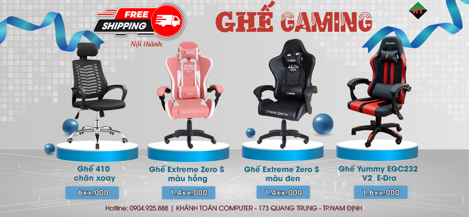 Ghế Gaming - Khánh Toàn Computer
