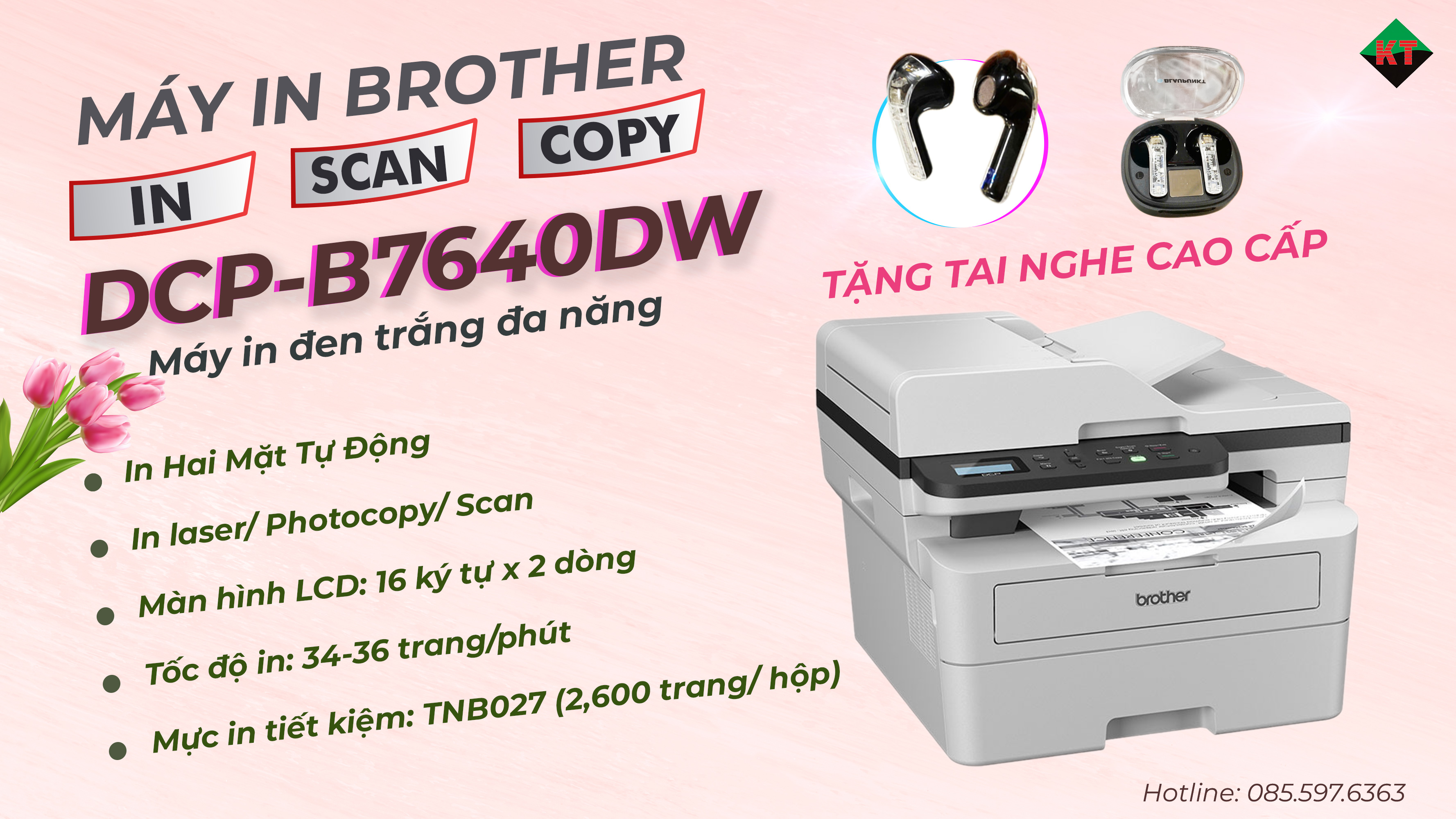 🌸 KHUYẾN MÃI 20/10 – MUA MÁY IN, NHẬN QUÀ CỰC XỊN TẠI KHÁNH TOÀN COMPUTER! 🌸