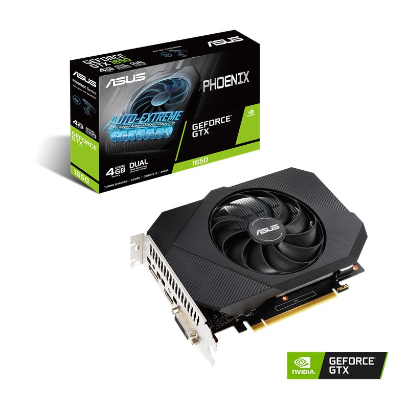 Card màn hình ASUS Phoenix GeForce GTX 1650 4GB GDDR6 (PH-GTX1650-4GD6) 1