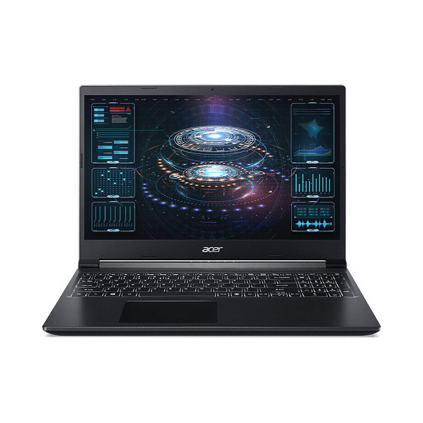 Laptop Acer Gaming Aspire 7 A715-42G-R4XX (NH.QAYSV.008) (R5 5500U/8GB RAM/256GB SSD/15.6 inch FHD/GTX1650 4G/Win11/Đen) 1