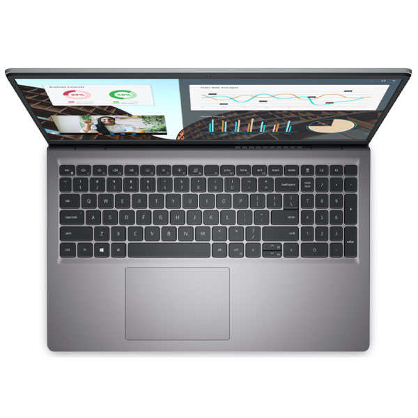 Laptop Dell Vostro 3530 Core I7 (V3530-i7U085W11GRD2) (Intel Core i7-1355U | 8GB | 512GB | NVIDIA MX550 2GB | 15.6 inch FHD | Win 11 | Office | Xám Đen) 2