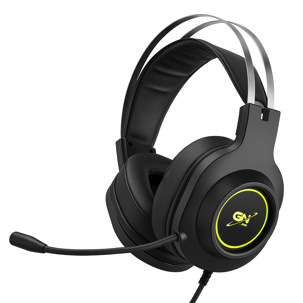 Tai nghe G-Net GH103 màu đen led RGB 1