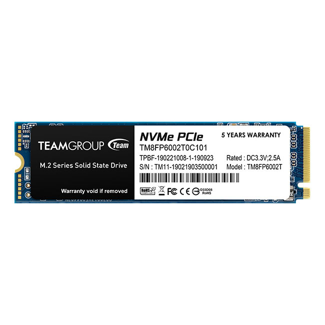 Ổ cứng SSD TeamGroup 512G MP33 M.2 PCIe Gen3x4 1
