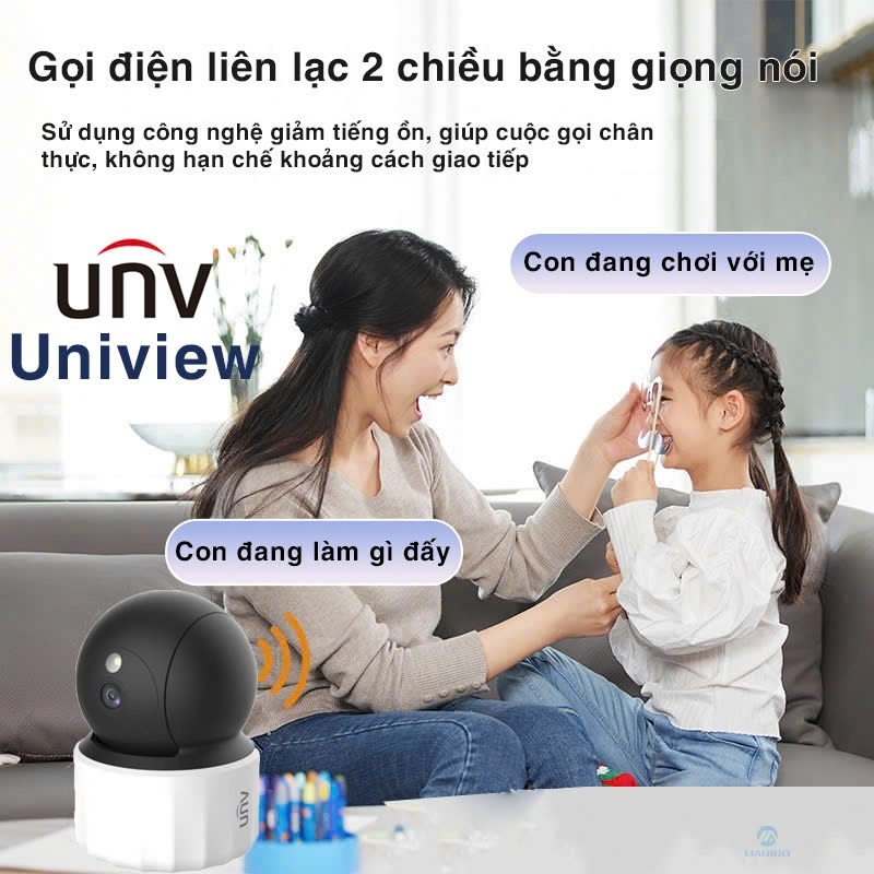 Camera trong nhà WIFI UNV S3E 3M (Quay quét - đàm thoại 2 chiều) IPC-S3E-M3 2