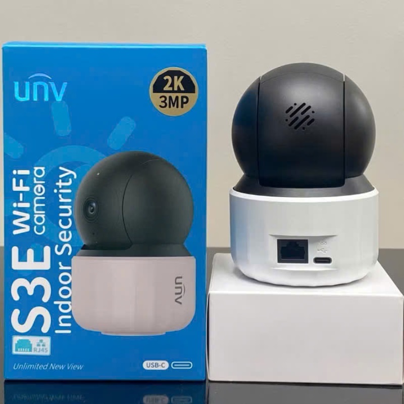 Camera trong nhà WIFI UNV S3E 3M (Quay quét - đàm thoại 2 chiều) IPC-S3E-M3 5