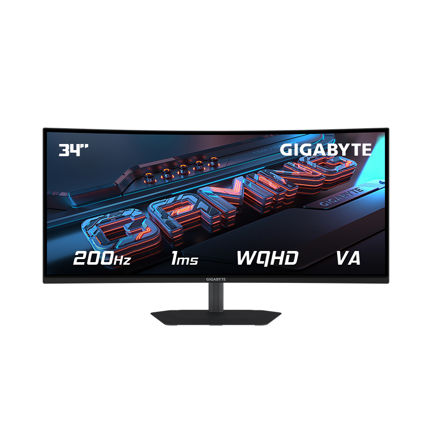 Màn hình Gigabyte G34WQC2 34 Inch WQHD VA 200Hz 1ms AMD FreeSync Premium 1