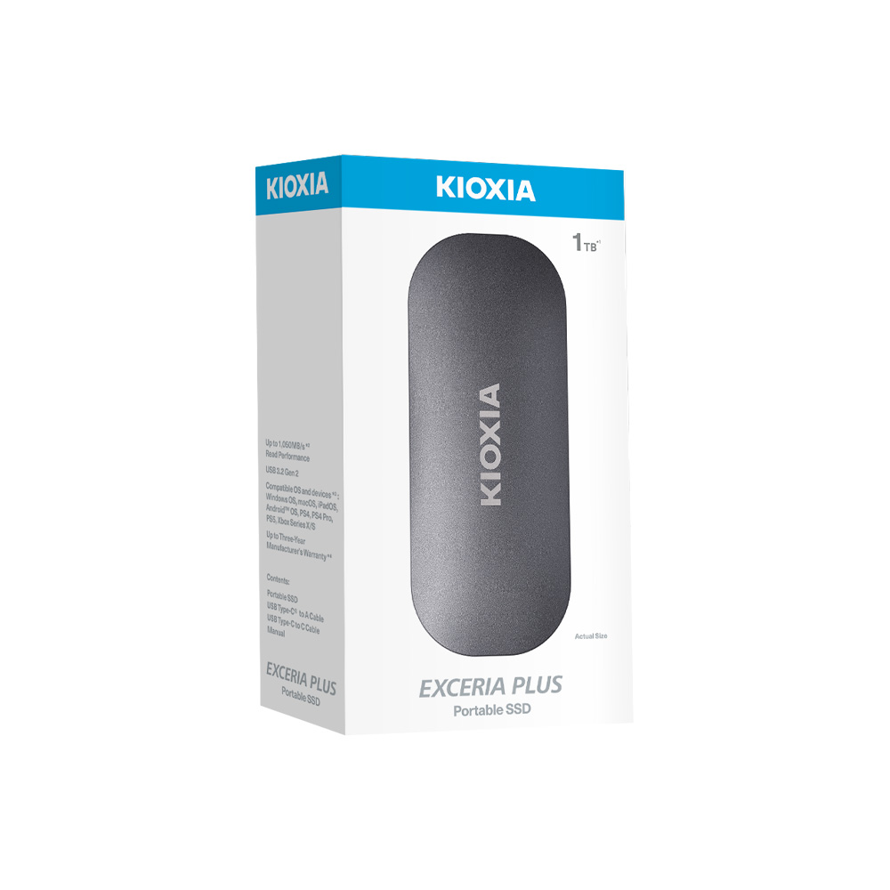 Ổ cứng di động KIOXIA 1TB EXCERIA PLUS 1