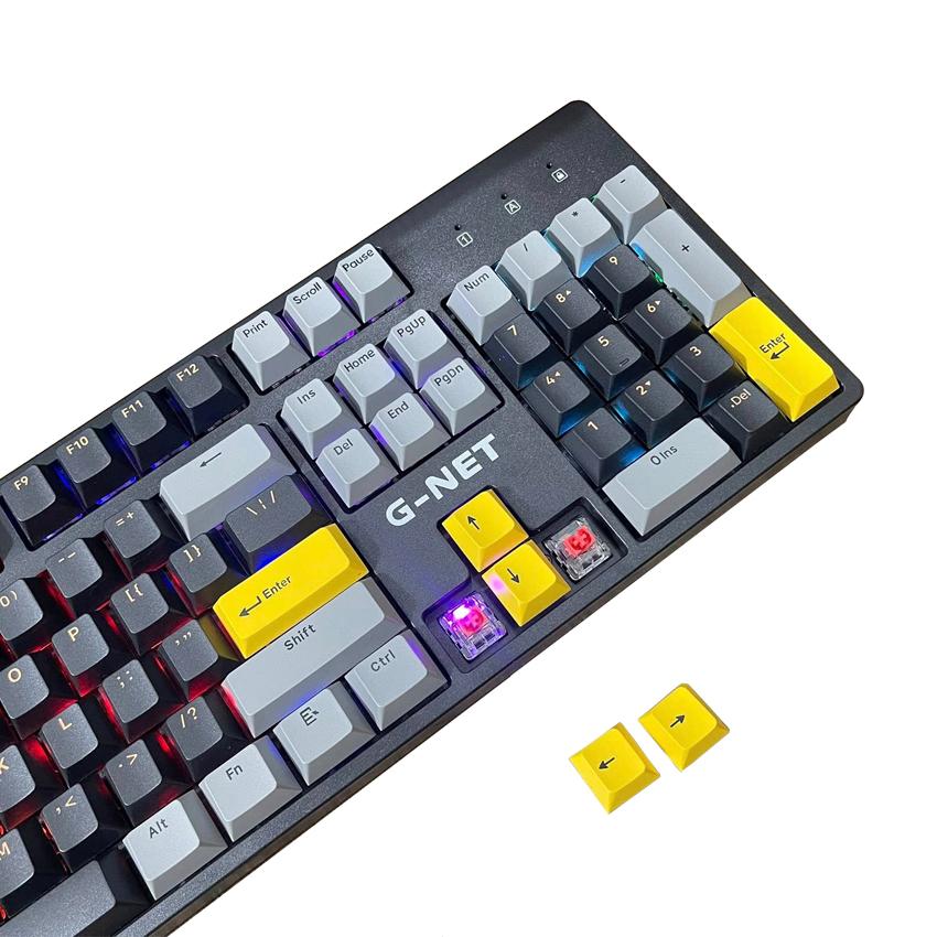 Bàn phím cơ quang Gaming Gnet GK318 RGB 3