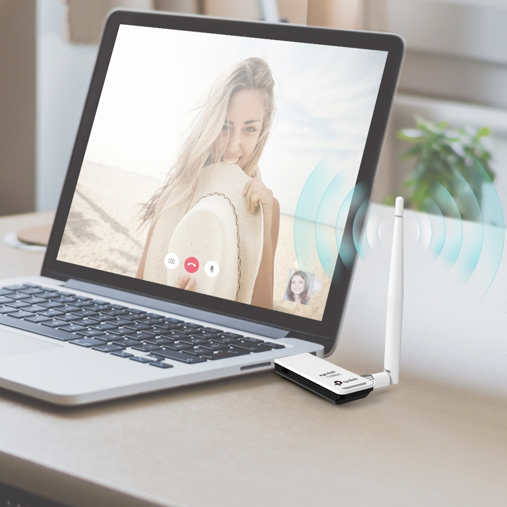 USB thu Wifi TP-Link TL-WN722N 150Mbps High Gain Wireless USB 2