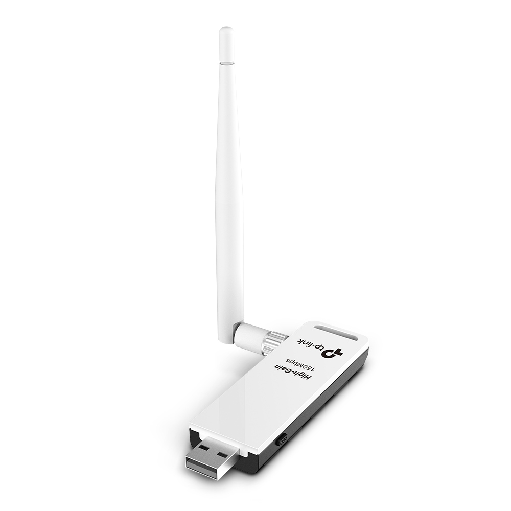 USB thu Wifi TP-Link TL-WN722N 150Mbps High Gain Wireless USB 4