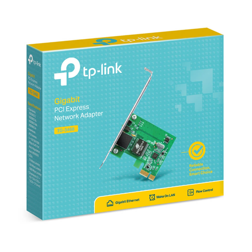 Card mạng có dây PCI Express TP-Link TG-3468 tốc độ 10/100/1000 1