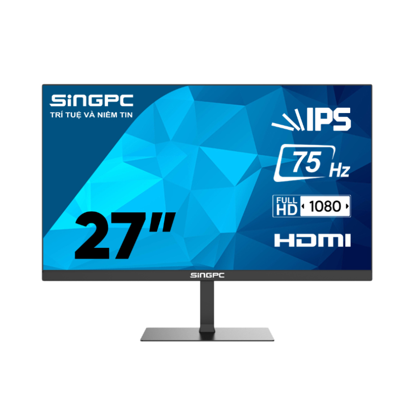 Màn hình SingPC Q27F75-IPS (27 inch/FHD/IPS/75Hz/4ms/Loa) 2