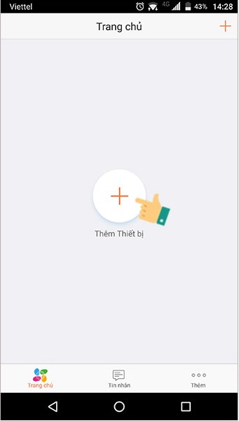 Thêm thiết bị camera