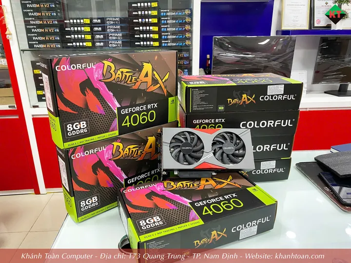 Đánh giá chi tiết VGA Colorful GeForce RTX 4060 BattleAx 8GB GDDR6