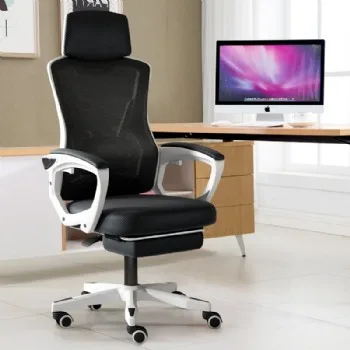 Ghế công thái học TMS06 trắng