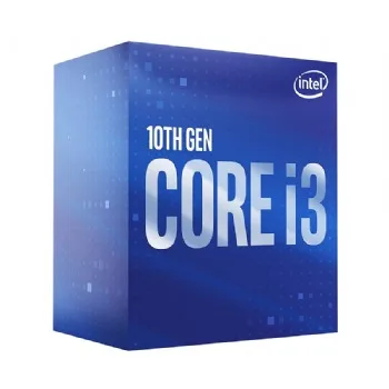 CPU Intel Core i3-10100F (3.6GHz turbo up to 4.3Ghz, 4 nhân 8 luồng, 6MB Cache, 65W)