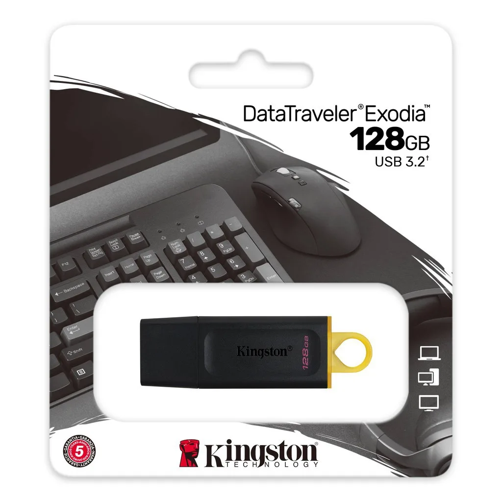 USB Kingston 3.2 128G  Exodia_DTX