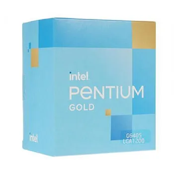 CPU Intel Pentium Gold G6405 tray (4.1GHz, 2 nhân 4 luồng, 4MB Cache, 58W) - Socket Intel LGA 1200)