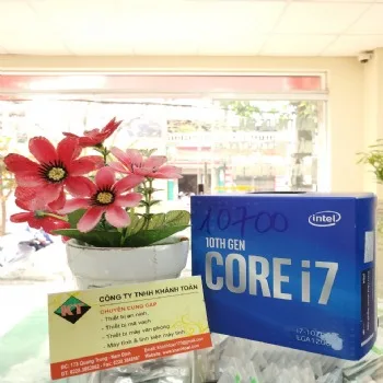 CPU Intel Core i7-10700 (2.9GHz turbo up to 4.8GHz, 8 nhân 16 luồng, 16MB Cache, 65W) - Socket Intel LGA 1200