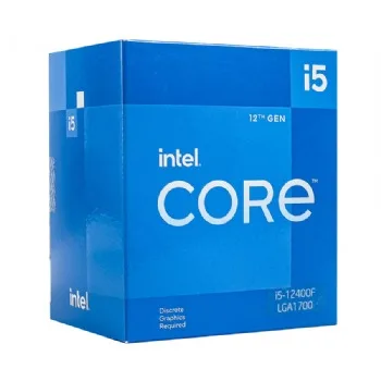 CPU Intel Core i5-12400F Box Chính Hãng (2.50 Up to 4.40GHz | 18MB | 6C 12T | Socket 1700 | Alder Lake | 65W)