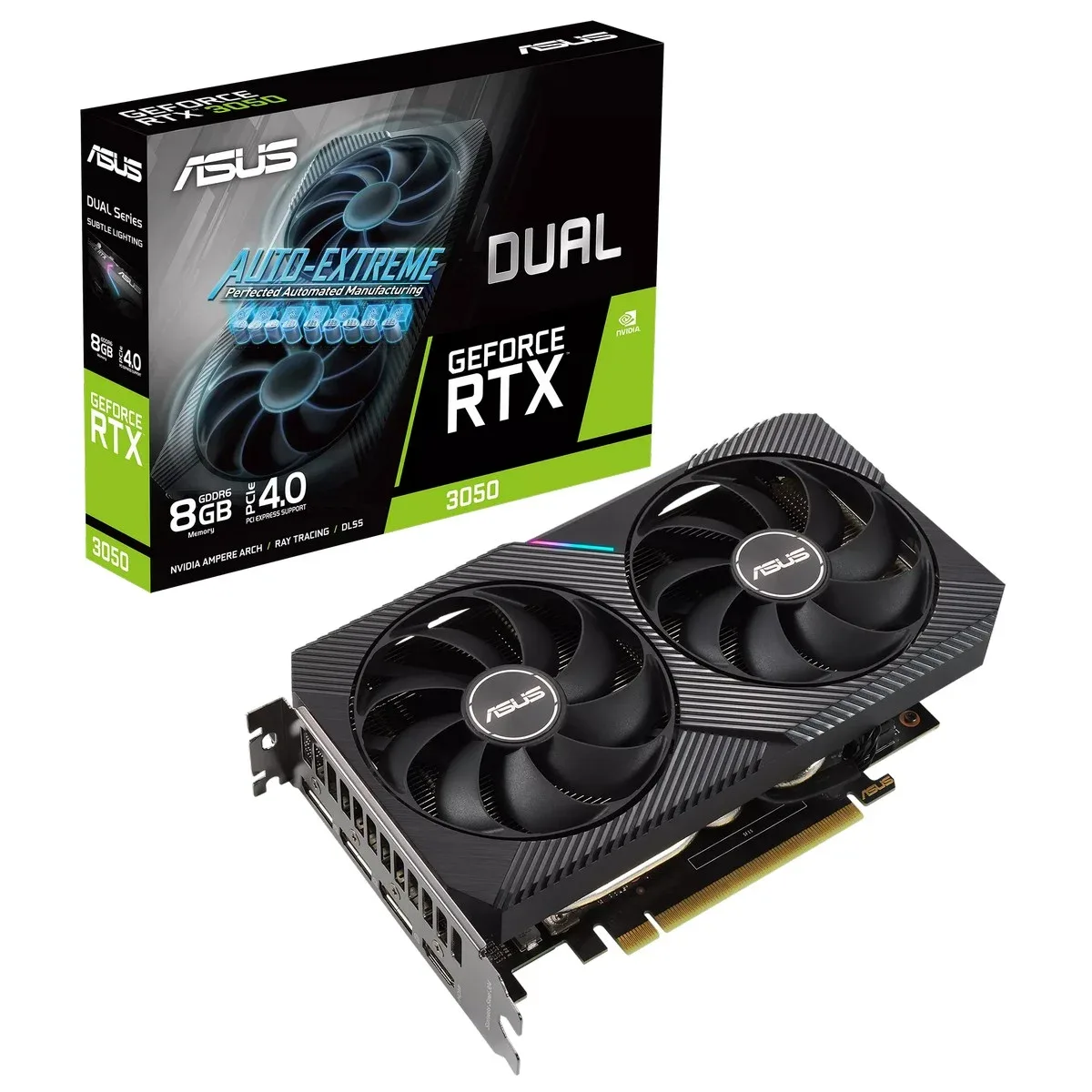 Card màn hình  ASUS Dual GeForce RTX™ 3050 8GB GDDR6