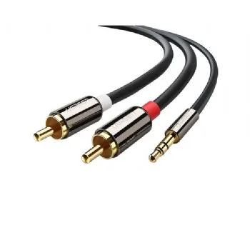 Cáp Audio 5m 3,5mm ra 2 đầu RCA Ugreen 10591