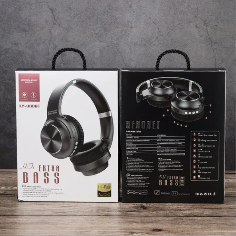 Tai Nghe Headphone Bluetooth Chụp Tai Không Dây XY-800BT