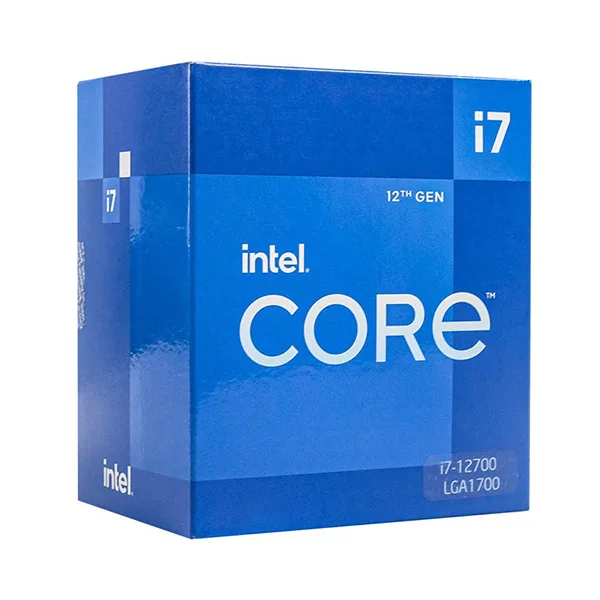 Bộ vi xử lý CPU Intel Core i7-12700 (Up To 4.80GHz, 12 Nhân 20 Luồng, 25M Cache, Alder Lake)