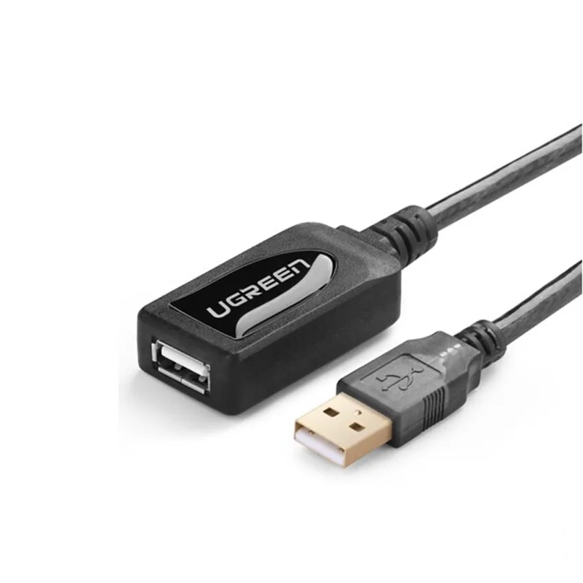 Cáp USB 2.0 nối dài 15m Ugreen 10323 có chíp khuếch đại