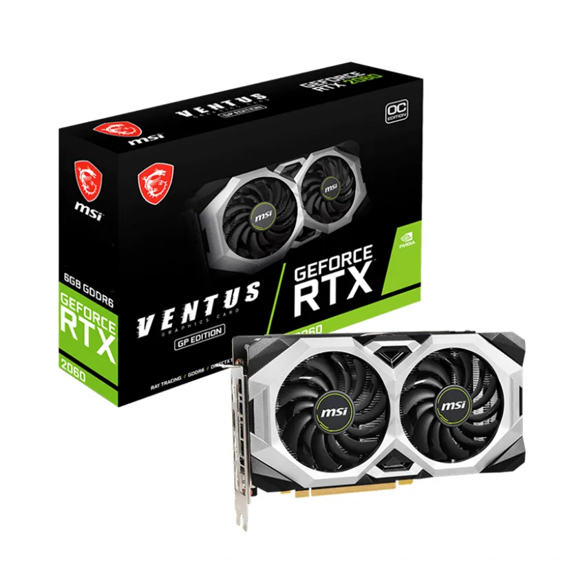 Card màn hình MSI GeForce RTX 2060 VENTUS GP OC