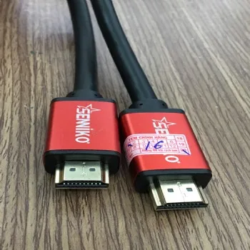 Dây Cable Hdmi 2 đầu đỏ Senniko 10m