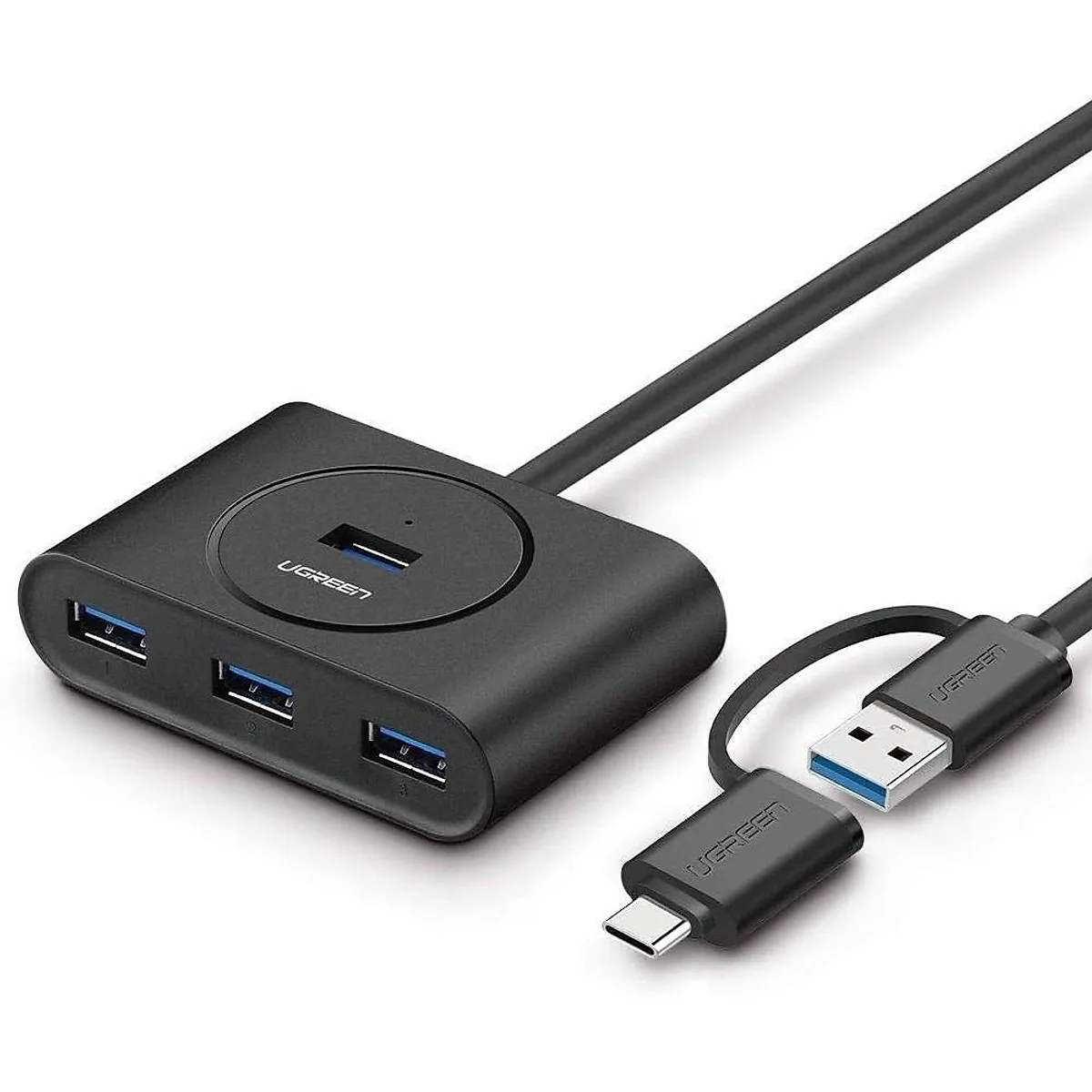 Bộ chia USB Type-C ra 4 cổng USB 3.0 dài 1M Ugreen 40850