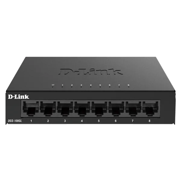 Thiết bị chia mạng Dlink 8 cổng DGS-108GL chính hãng
