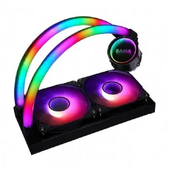 Tản nước cho bộ vi xử lý CPU chính hãng SAMA PS240mm màu đen