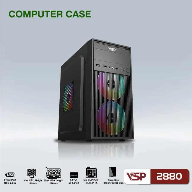 Vỏ Case máy tính VSP 2880/2881/2882