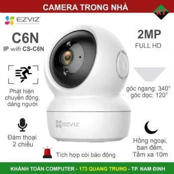 Camera wifi EZVIZ quay quét CS-C6N 2MP 1080P
