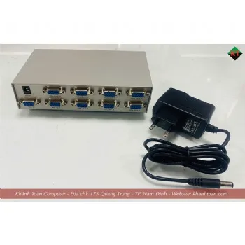 Bộ chia VGA 1 ra 8 ( kèm nguồn )