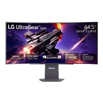 Màn hình LG OLED 45GS95QE-B (45inch/ OLED/ QHD/ 240Hz/ 0.03ms/ HDMI+DP+USB/ Cong)