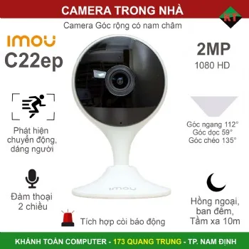 Camera góc rộng IP Wifi IMOU 2.0MP IC22EP 2MP đàm thoại 2 chiều