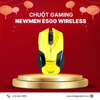 Chuột gaming không dây Newmen E500 Wireless