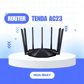 Bộ phát wifi Tenda AC23 tốc độ AC2100Mbps Chính Hãng