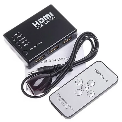 Bộ gộp HDMI 5-1 có điều khiển