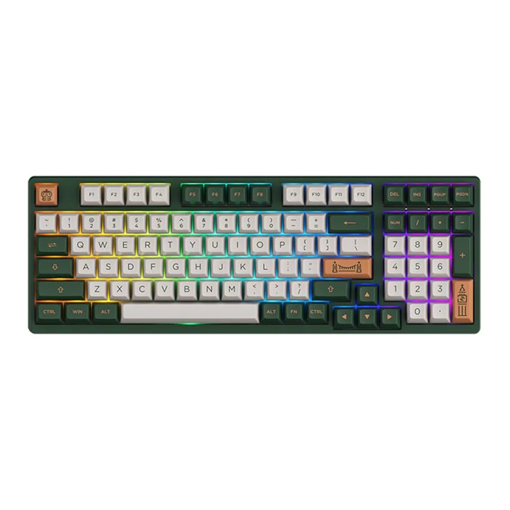 Bàn phím cơ gaming AKKO 3098S World Tour London (Hotswap/ Foam tiêu âm/ RGB/ AKKO CS switch) (CS Switch Jelly Pink, CS Switch Silver)