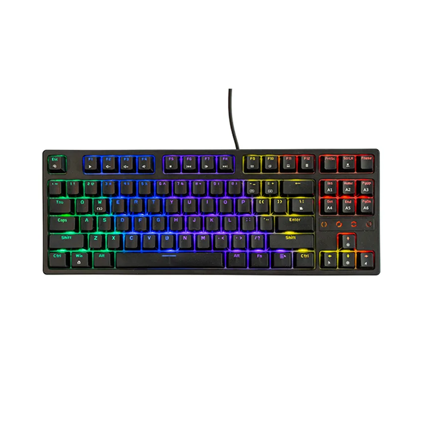 Bàn phím cơ có dây EDRA EK3287 RED SWITCH