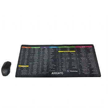 BÀN DI CHUỘT - TẤM LÓT CHUỘT TỔNG HỢP PHÍM TẮT HỮU ÍCH 30X70 CM DÀY DẶN