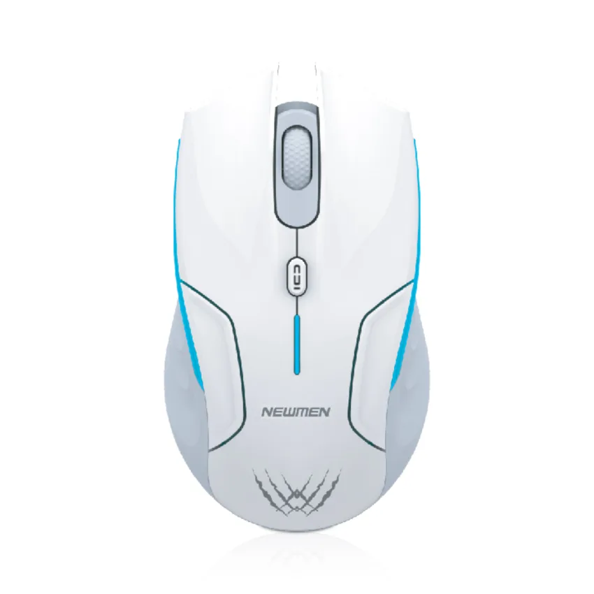 CHUỘT GAMING KHÔNG DÂY NEWMEN E500 + PLUS (MÀU TRẮNG)