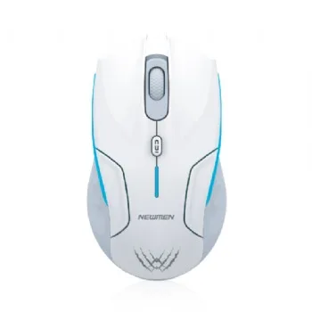 CHUỘT GAMING KHÔNG DÂY NEWMEN E500 + PLUS (MÀU TRẮNG)