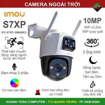 Camera Imou S7XP - 10M (Camera ngoài trời thông minh độ phân giải cao IPC-S7XP-10M0WED)