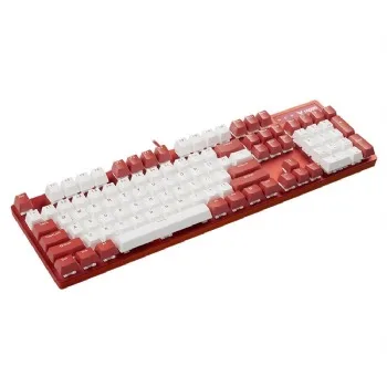 Bàn Phím Cơ Gaming Rapoo V500 Pro (Bản Đỏ - Trắng)